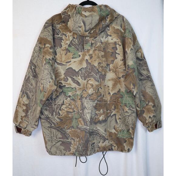 Cabela’s Outdoor Gear Advantage Lightweight Leaf Camo Large Patch Pocket Jacket - Picture 8 of 12